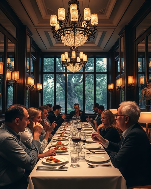 Restaurant interior
